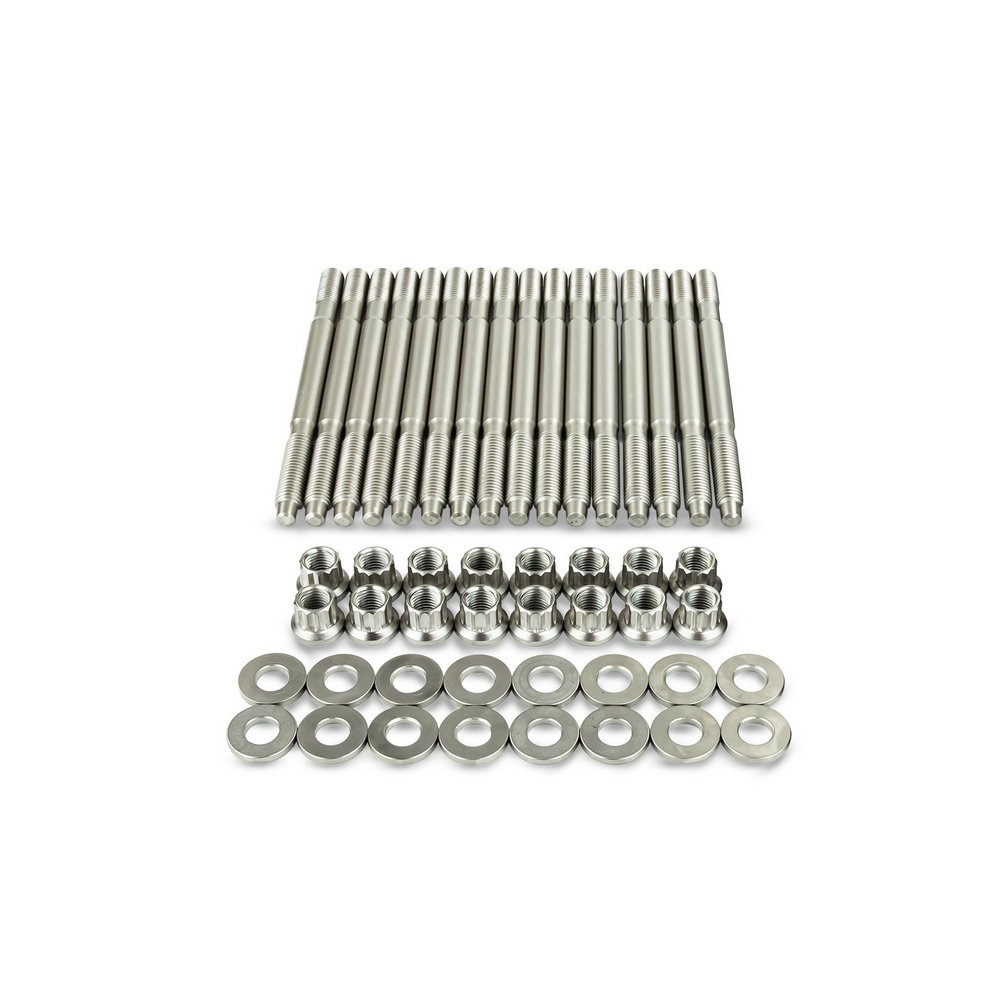 Head Stud Set nickled for Nissan GTR R35 OEM